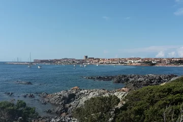 Isola Rossa, panorama