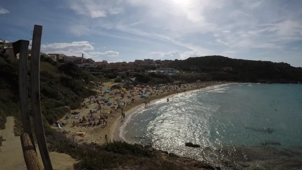 Plage de Rena Bianca, Santa Teresa