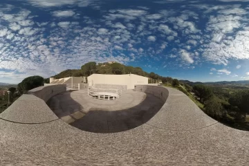 Foto panoramica, museo del vino di Berchidda