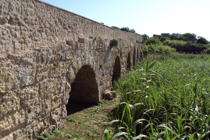 Roman bridge at Porto Torres