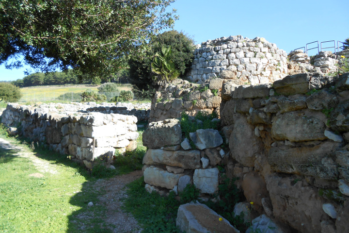 Nuraghe of Palmavera, central structures