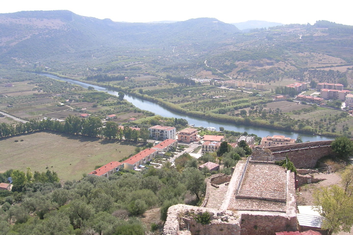 Bosa, le château