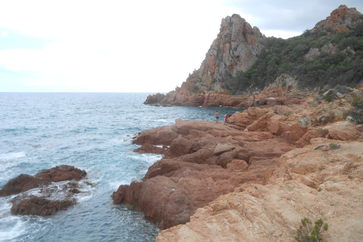 Cliffs near Su Sirboni