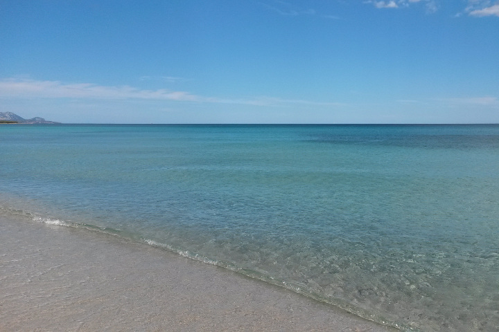 The beach of Budoni