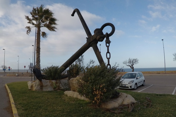 Monument near Porto Torres