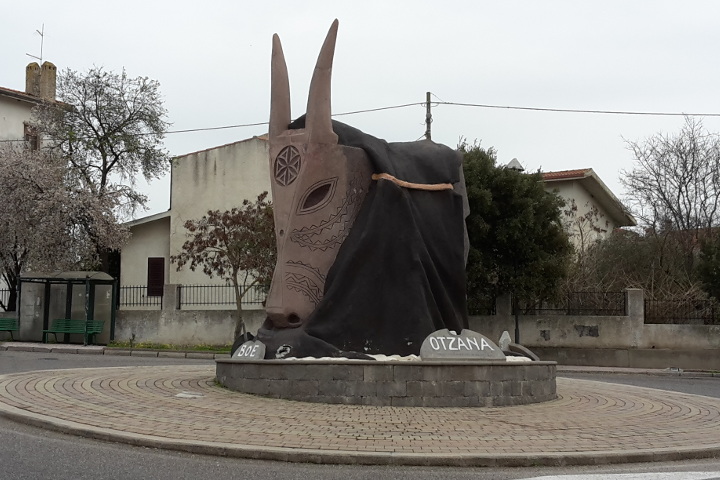 Ottana, statue de Boe et Merdule