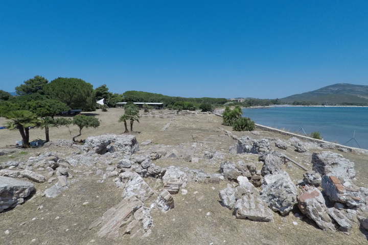 The ancient Villa of Sant'Imbenia