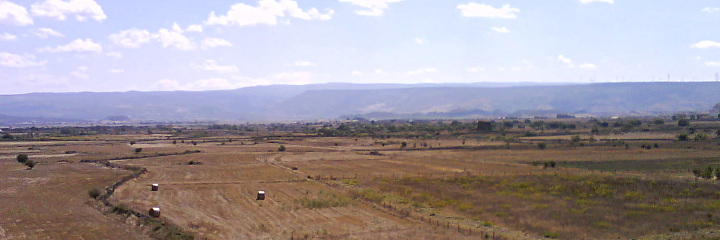 Panorama della Valle dei Nuraghi