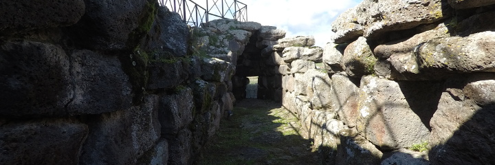 Walkways above the ramparts