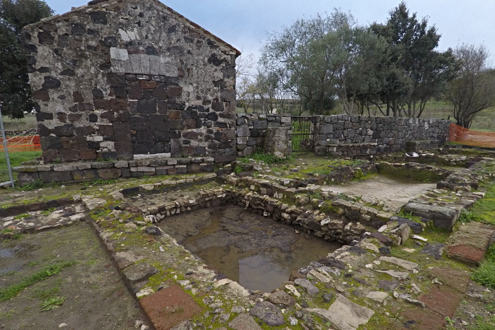 Les fouilles du monastère