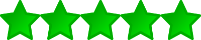 5 étoiles vertes