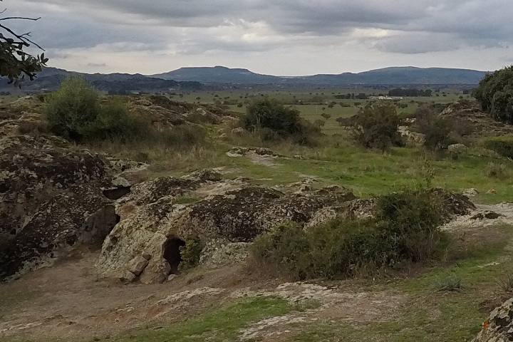 Panorama in direzione della Valle dei Nuraghi