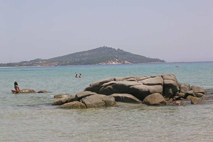 Rocks in the sea