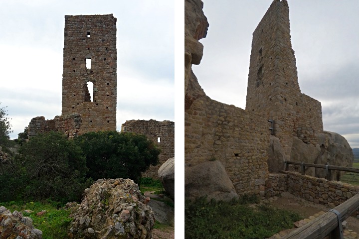 The tower of Pedres Castle