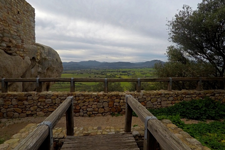 On the ramparts of Pedres Castle