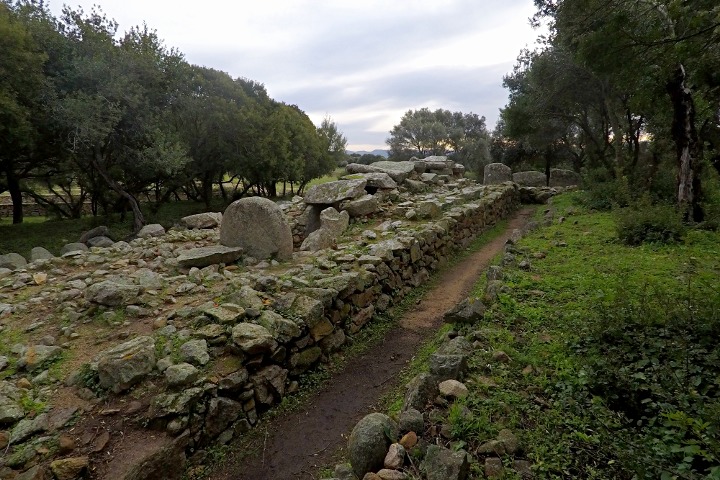 Near the tomb