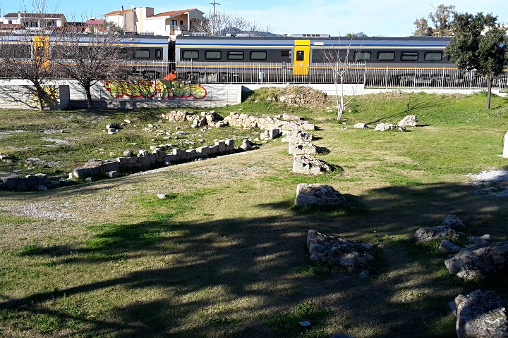 Parco con i resti di epoca romana