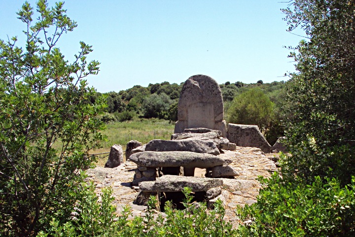 The archaeological site of Coddu Vecchiu