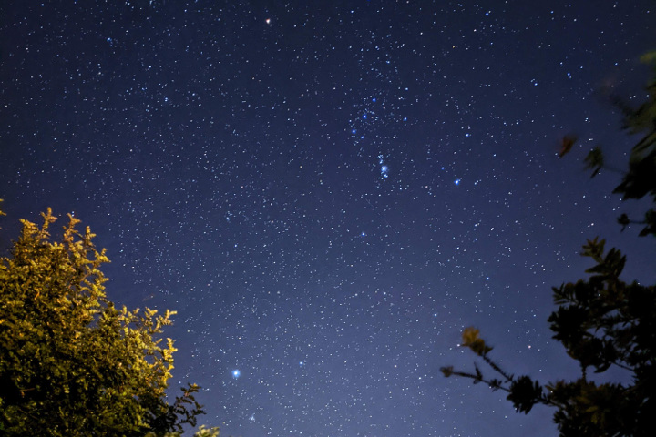 Constellations - Orion, Sirius, Rigel, Bételgeuse