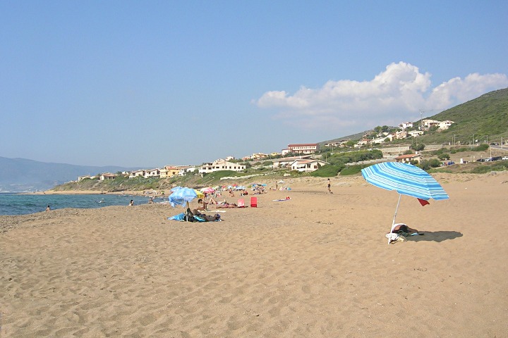 The beach