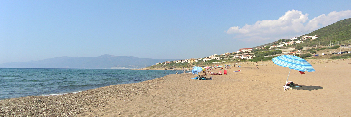 Porta Alabe, vista del centro abitato