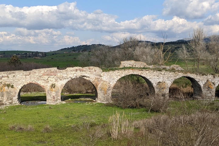 Roman bridge near Ozieri