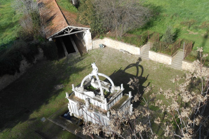 Fountain of Rosello, view from top