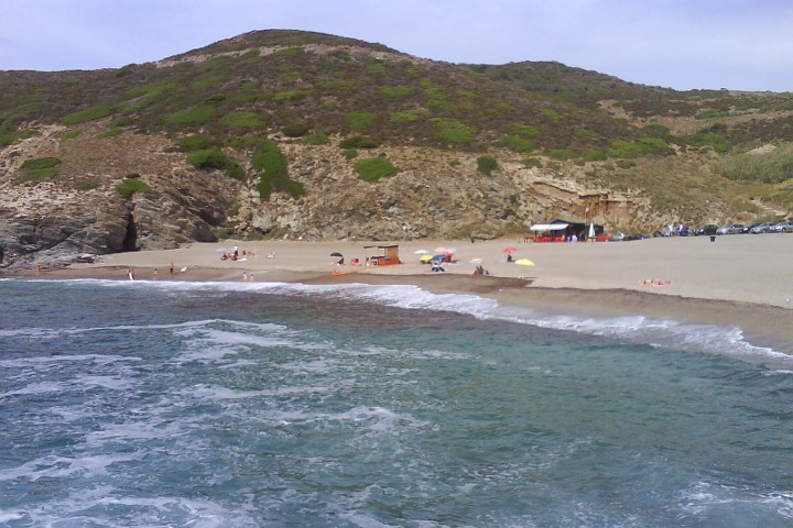 Argentiera beach