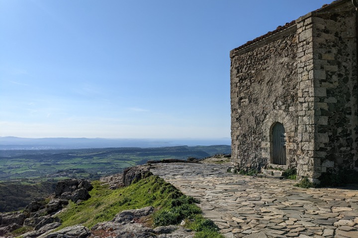 Panorama dalla chiesa
