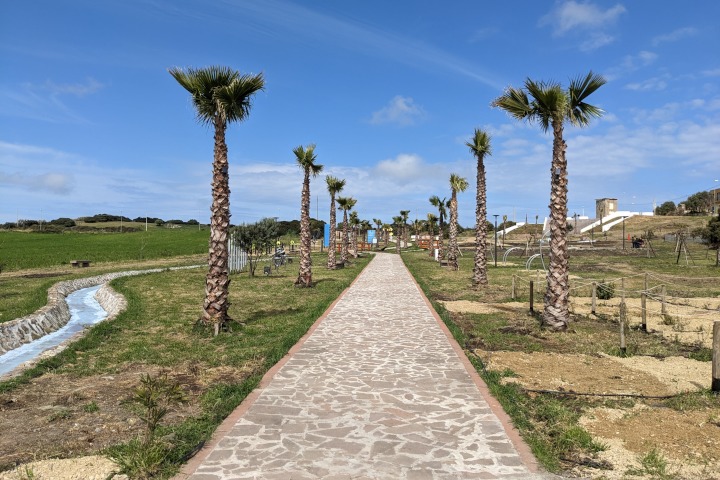 Access from Viale dei Benedettini