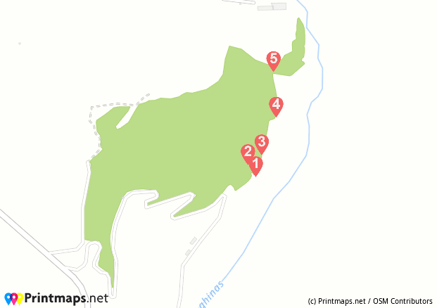 Mappa di Casteldoria - Parco Littu