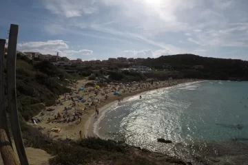 Rena Bianca beach, Santa Teresa