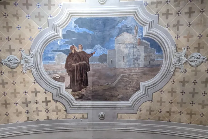 Fresco of the friars
