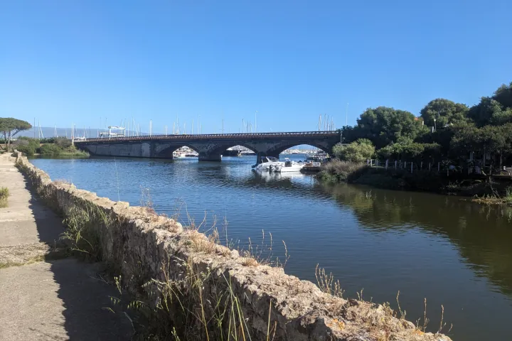 The two bridges near Fertilia