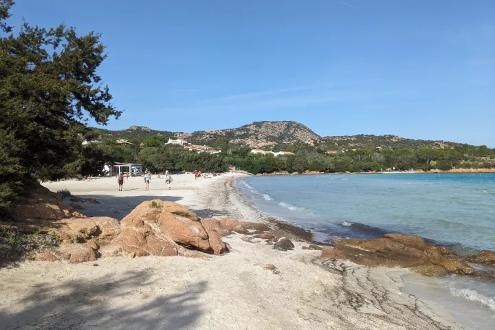 Rocks of Porto Istana beach