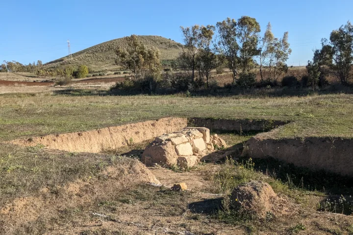 Veduta verso le colline