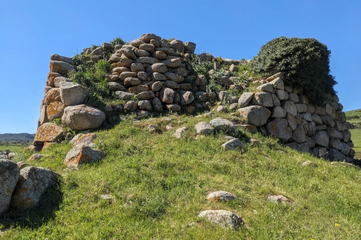 Paths between rocks and meadows