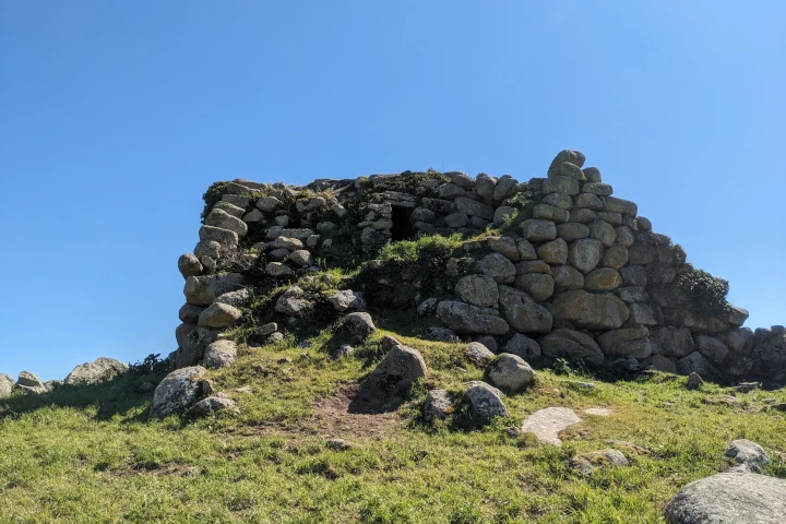 North side of the Izzana nuraghe