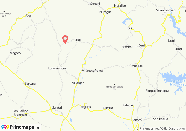 Turri map